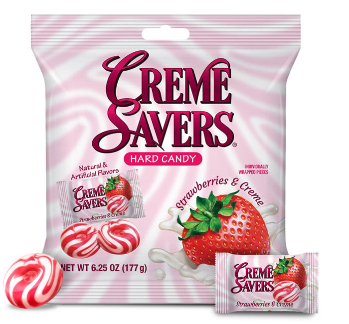 Creme Savers Strawberries & Creme (6.25 oz bag)