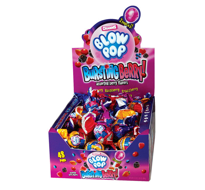 Blow Pop Bursting Berry (one) – RainbowLand Candy Co