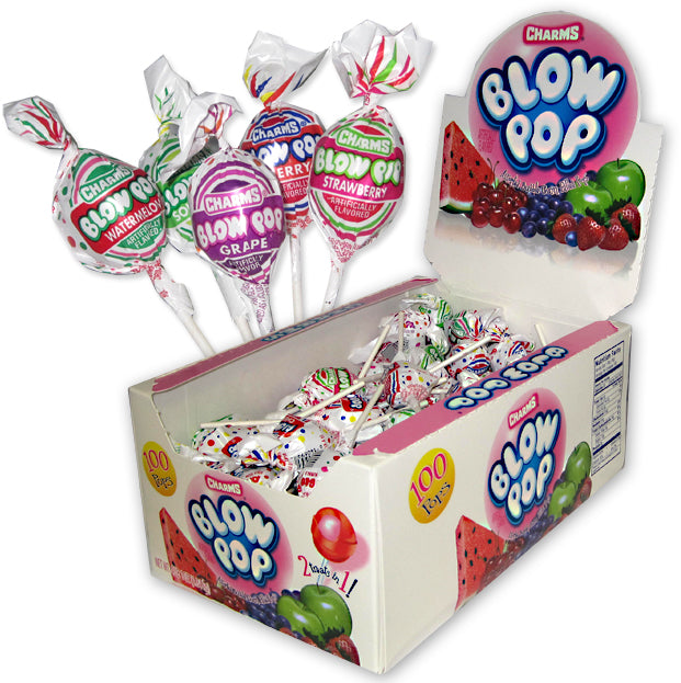 Blow Pop Assorted Flavor one RainbowLand Candy Co blow-pop-assorted-flavor-one-rainbowland-candy-co
