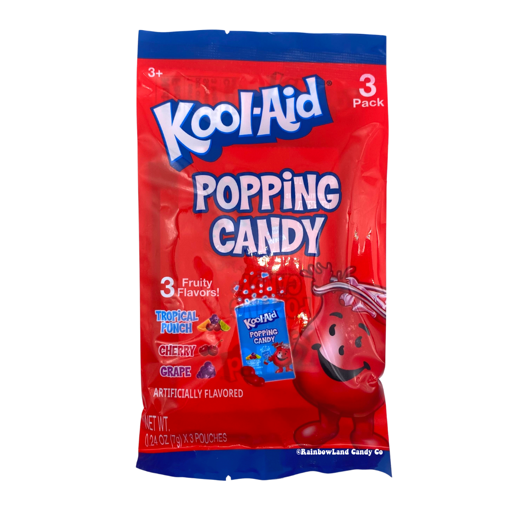 Kool-Aid Popping Candy (3 Different Flavor Packs) – RainbowLand Candy Co