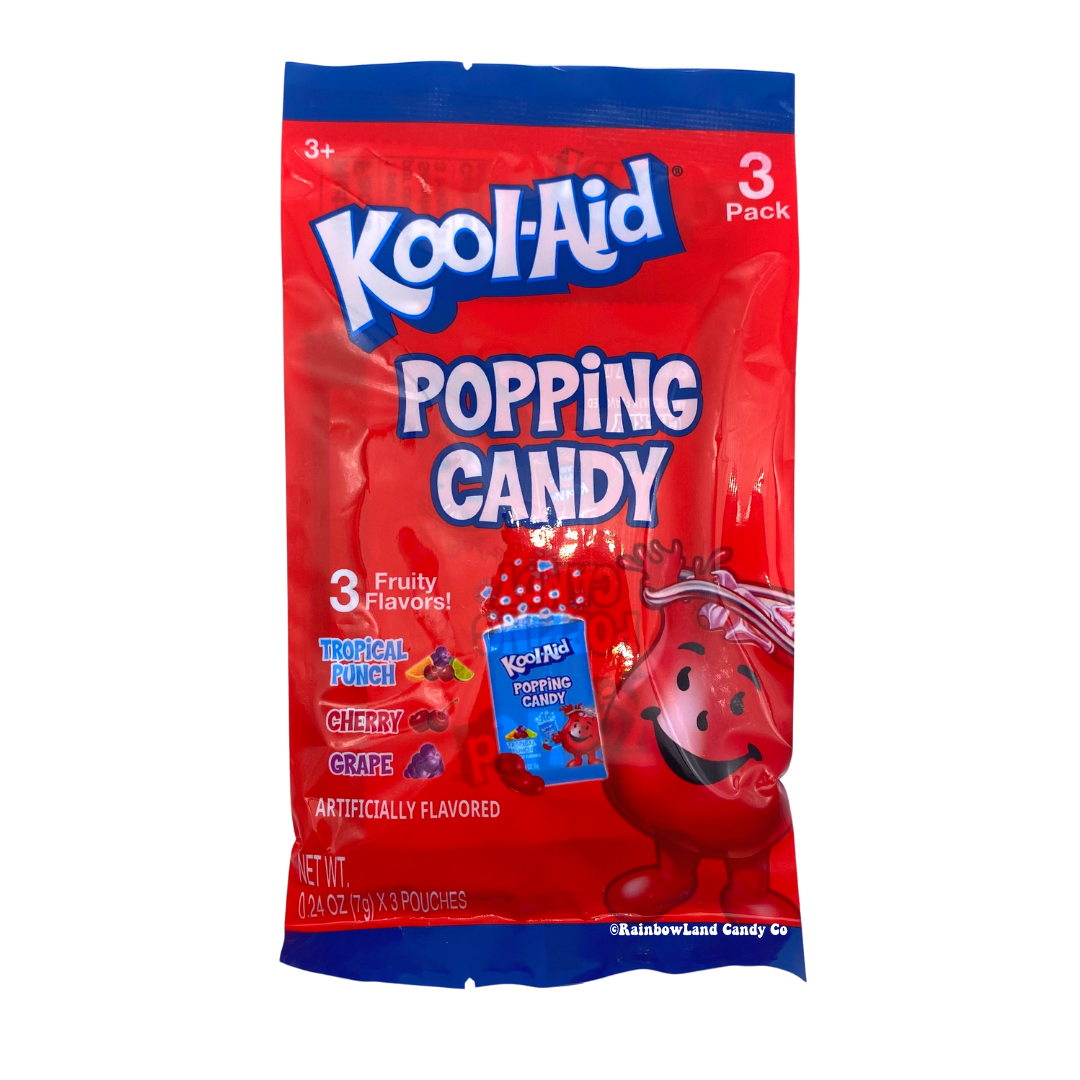 Kool-Aid Popping Candy (3 Different Flavor Packs)