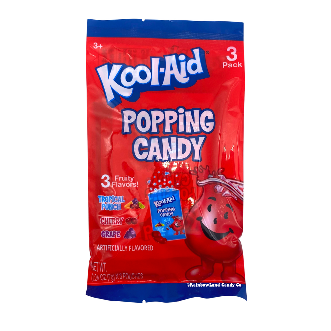 Kool-Aid Popping Candy (3 Different Flavor Packs) (Best by date: 8/24/23)