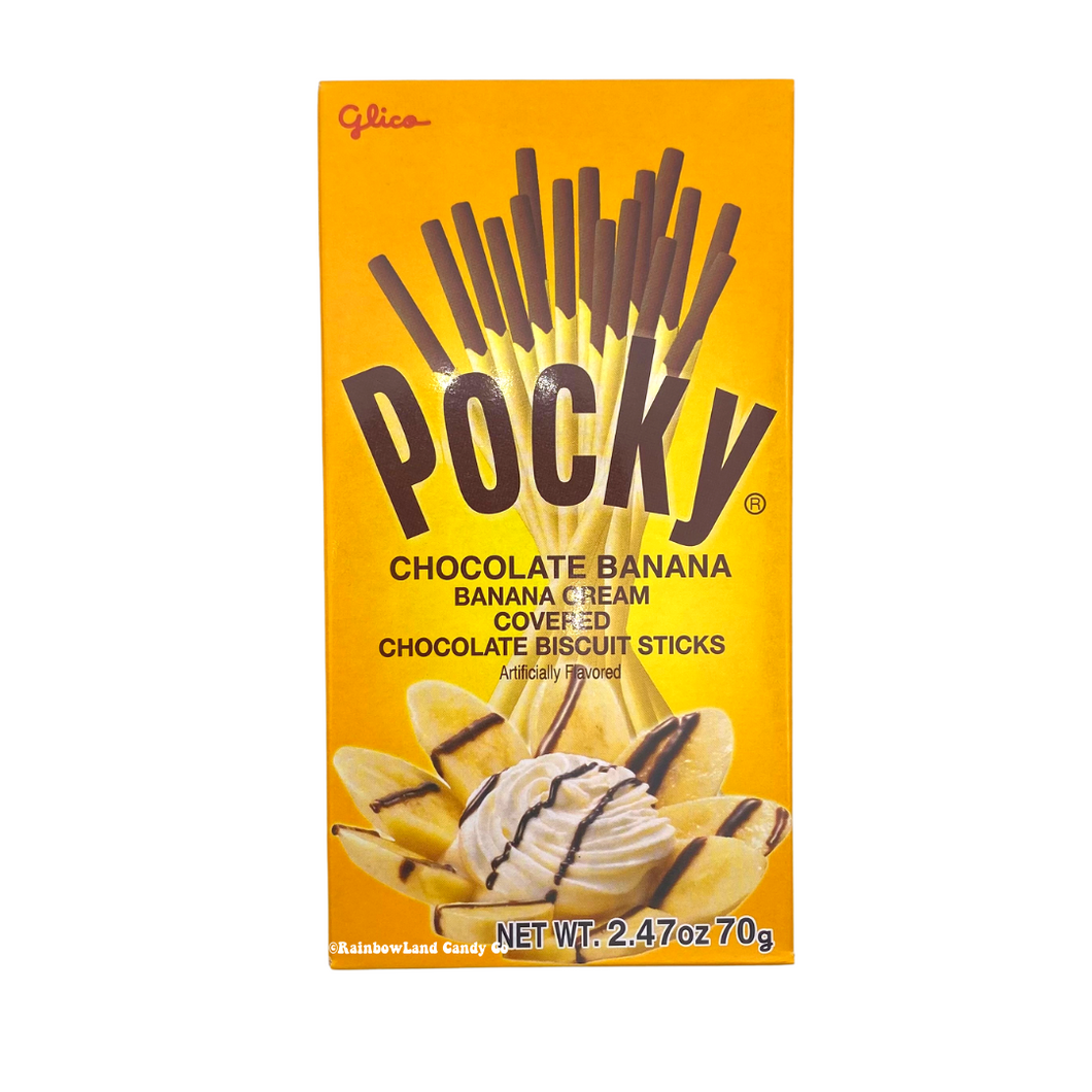 Pocky Chocolate Banana Biscuit Sticks (Best by date: 6/28/23)