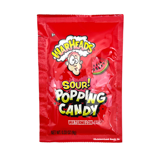 WarHeads Sour Popping Candy - Watermelon