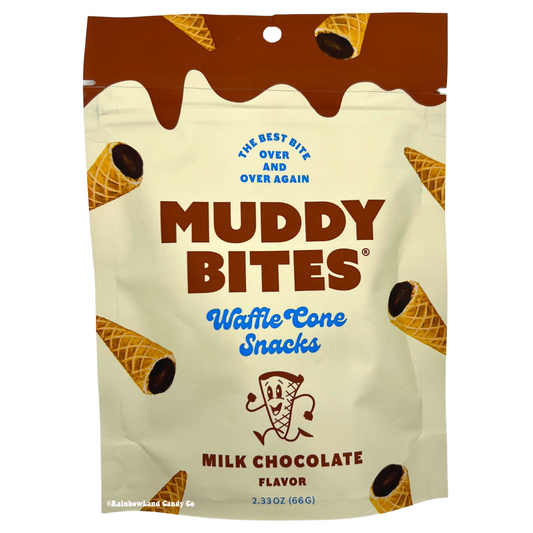 Muddy Bites Milk Chocolate (Waffle Cone Snacks)