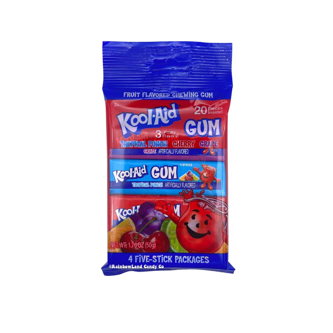 Kool-Aid Gum Bag (4 pack) (Best By Date: 7/29/23)