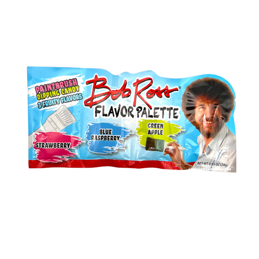 Bob Ross Flavor Palette - Paintbrush Dipping Candy