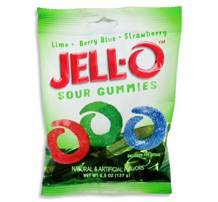 Jell-O Sour Gummies