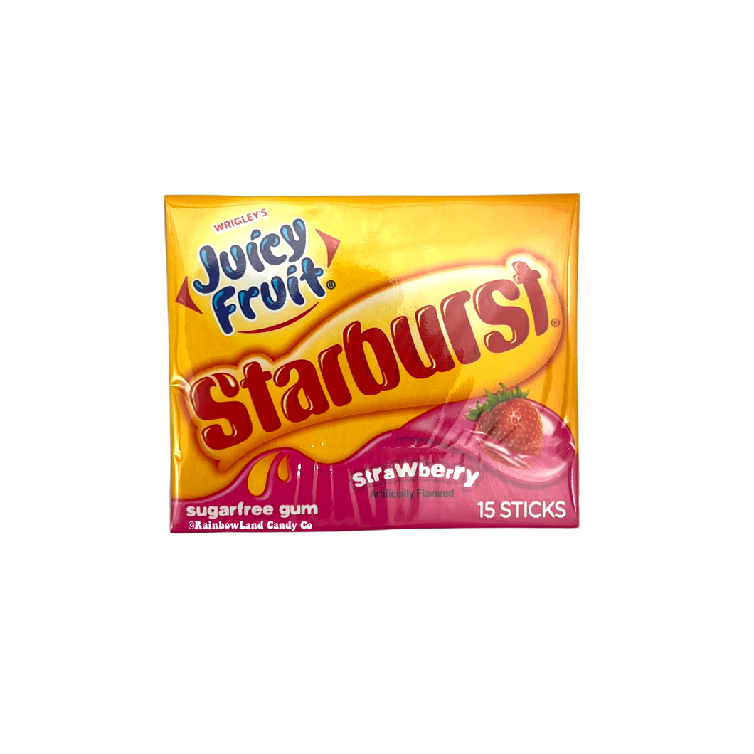 Starburst Strawberry Gum (Best by date: 8/27/23)