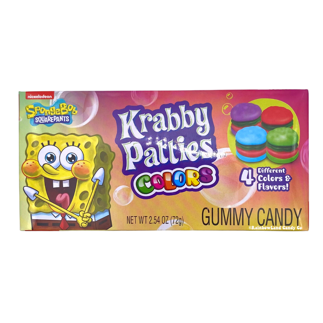 SpongeBob Krabby Patties Colors - Theater Box (Best by date: 11/30/23)