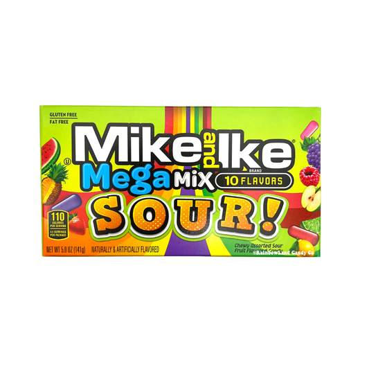 Mike and Ike Mega Mix Sour Theater Box (Best by date: 2/29/24)