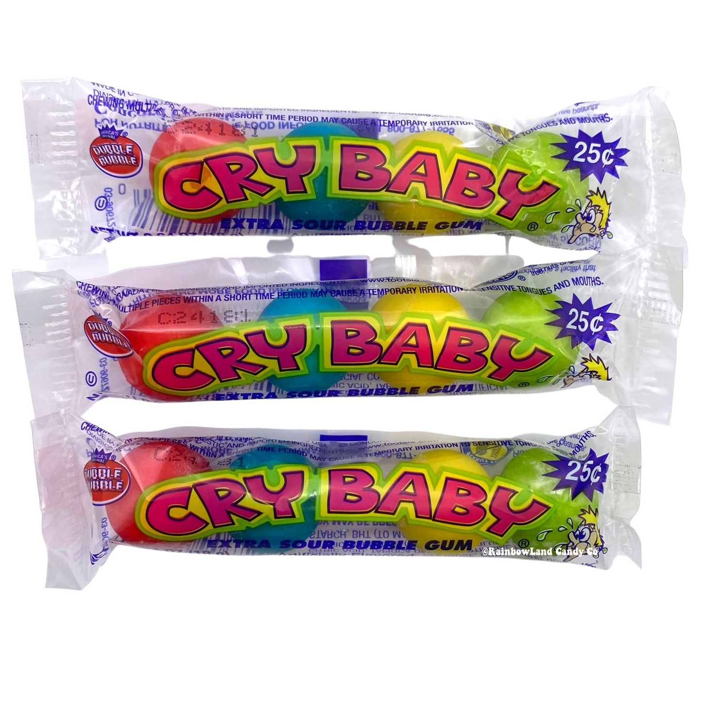 Cry Baby Sour Bubble Gum (4 pack)