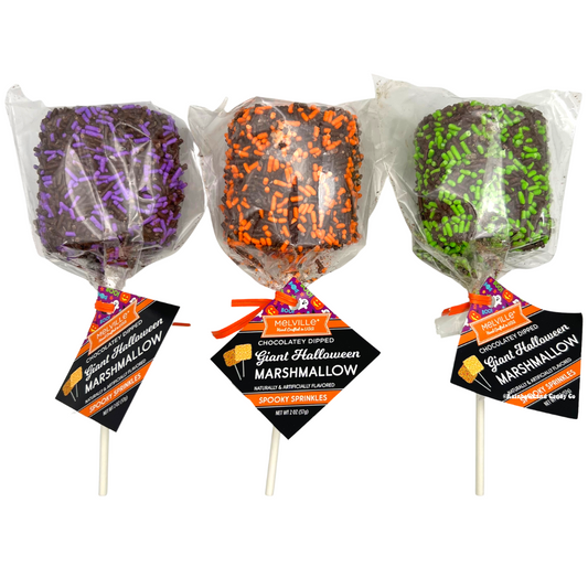 Giant Halloween Marshmallow with Spooky Sprinkles (one)