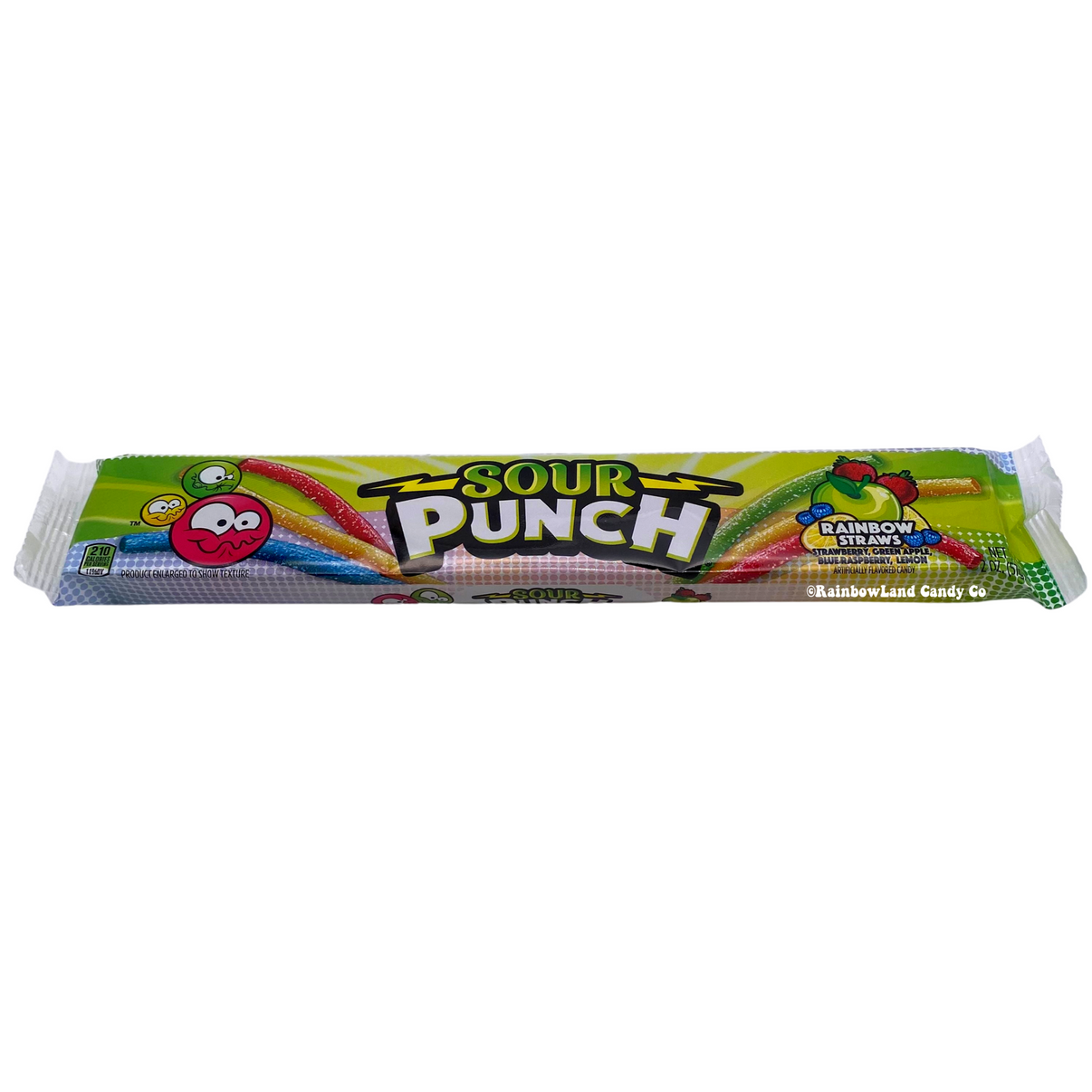 Sour Punch Straws RainbowLand Candy Co