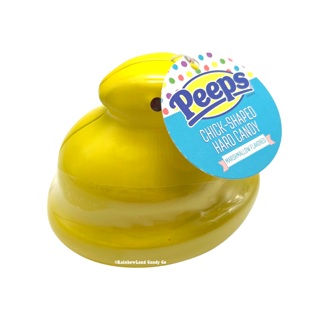 Peeps Chick Tin with Marshmallow Flavored Candy