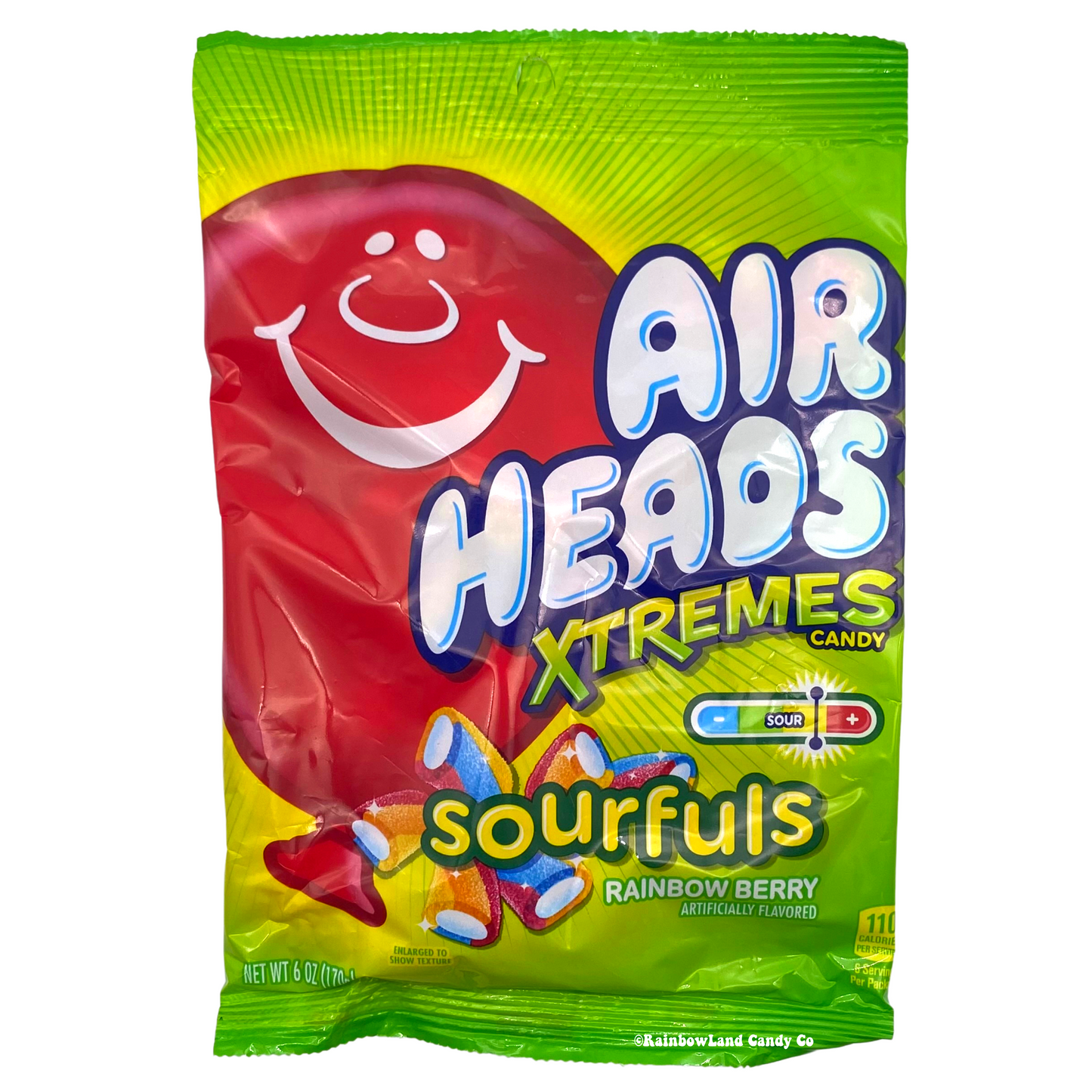 Air Heads Xtreme "SOURFULS" Rainbow Berry