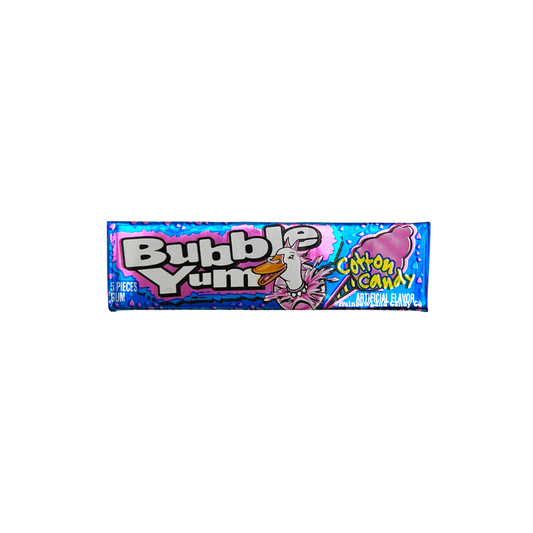 Bubble Yum Cotton Candy Gum 5 pc (Best by date: 7/31/23)