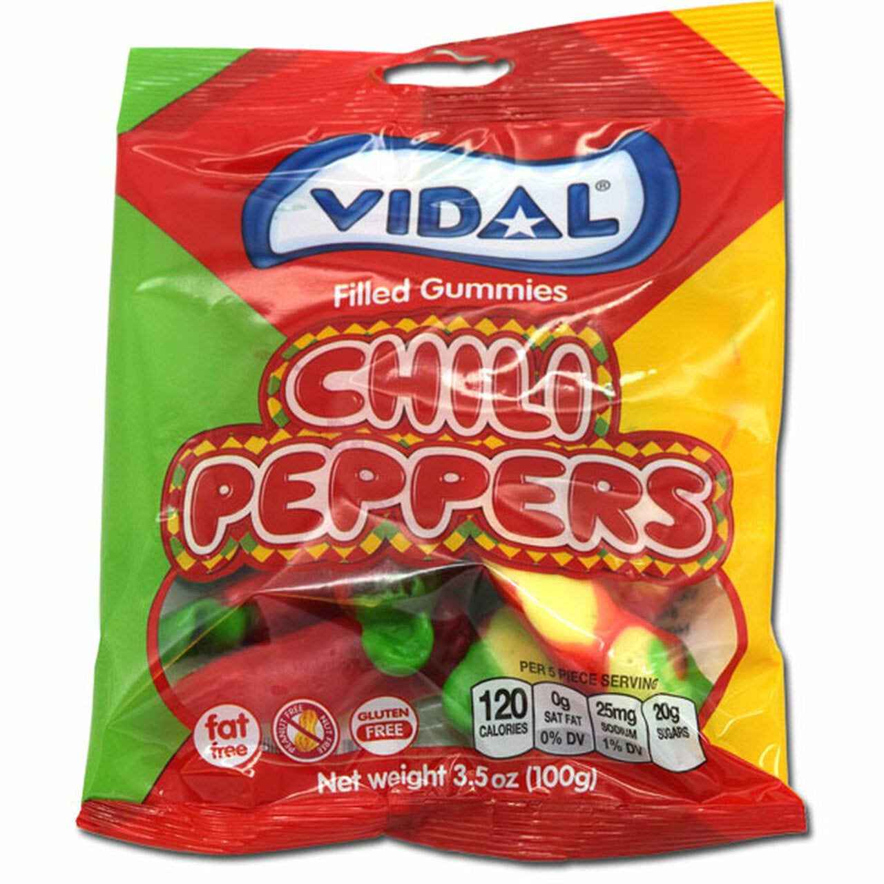 Gummy Chili Peppers (3.5 oz bag)