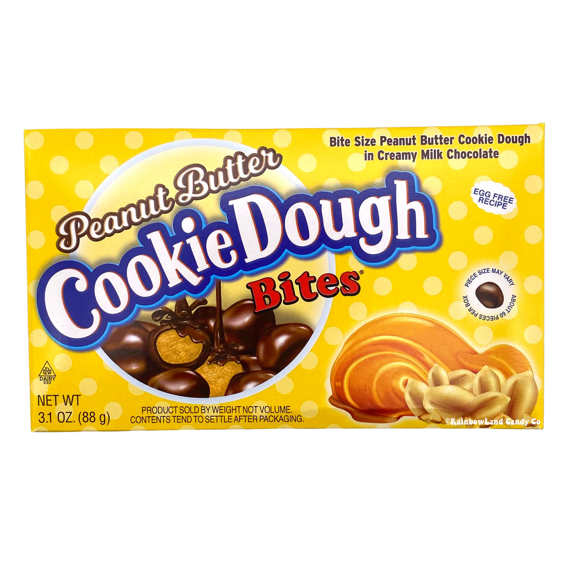 Cookie Dough Bites Cookie Dough in Creamy Milk Chocolate Candy