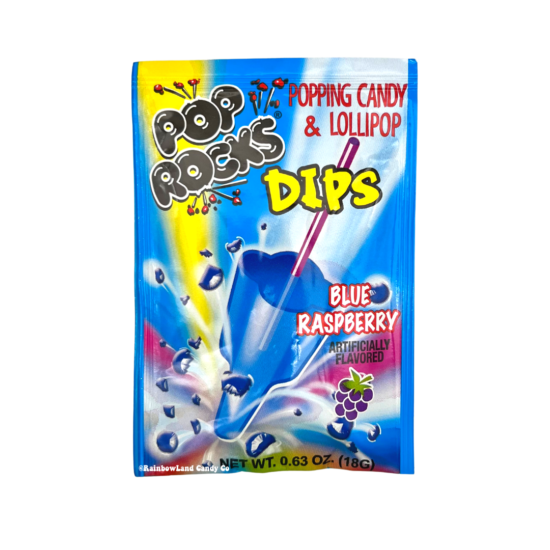 Pop Rocks Dips - Blue Raspberry – RainbowLand Candy Co
