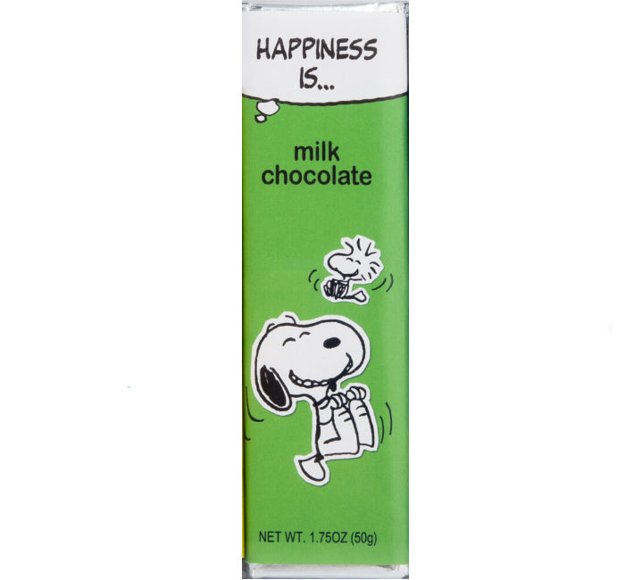 Snoopy and Woodstock Milk Chocolate Bar (Best By Date: 3/21/24)