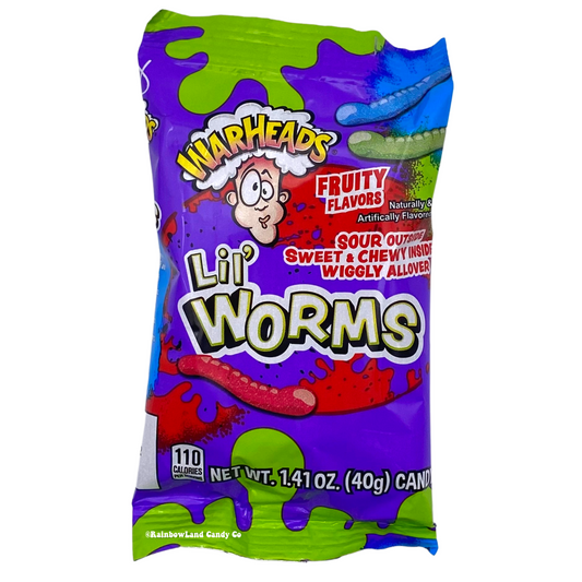 WarHeads Lil Worms (Best By Date: 11/5/23)