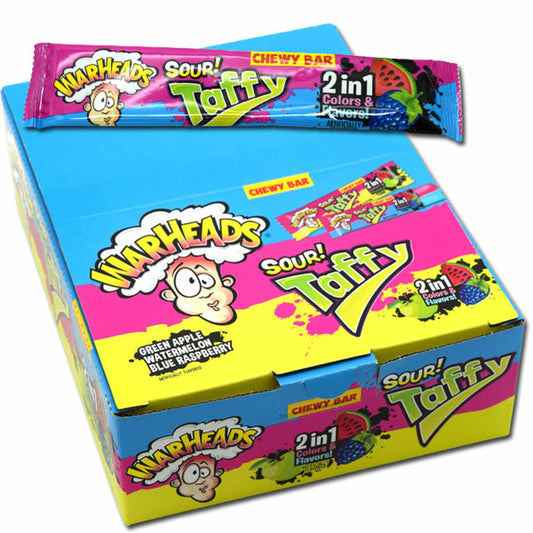 WarHeads Sour Taffy (one) (Best By Date: 4/19/24)